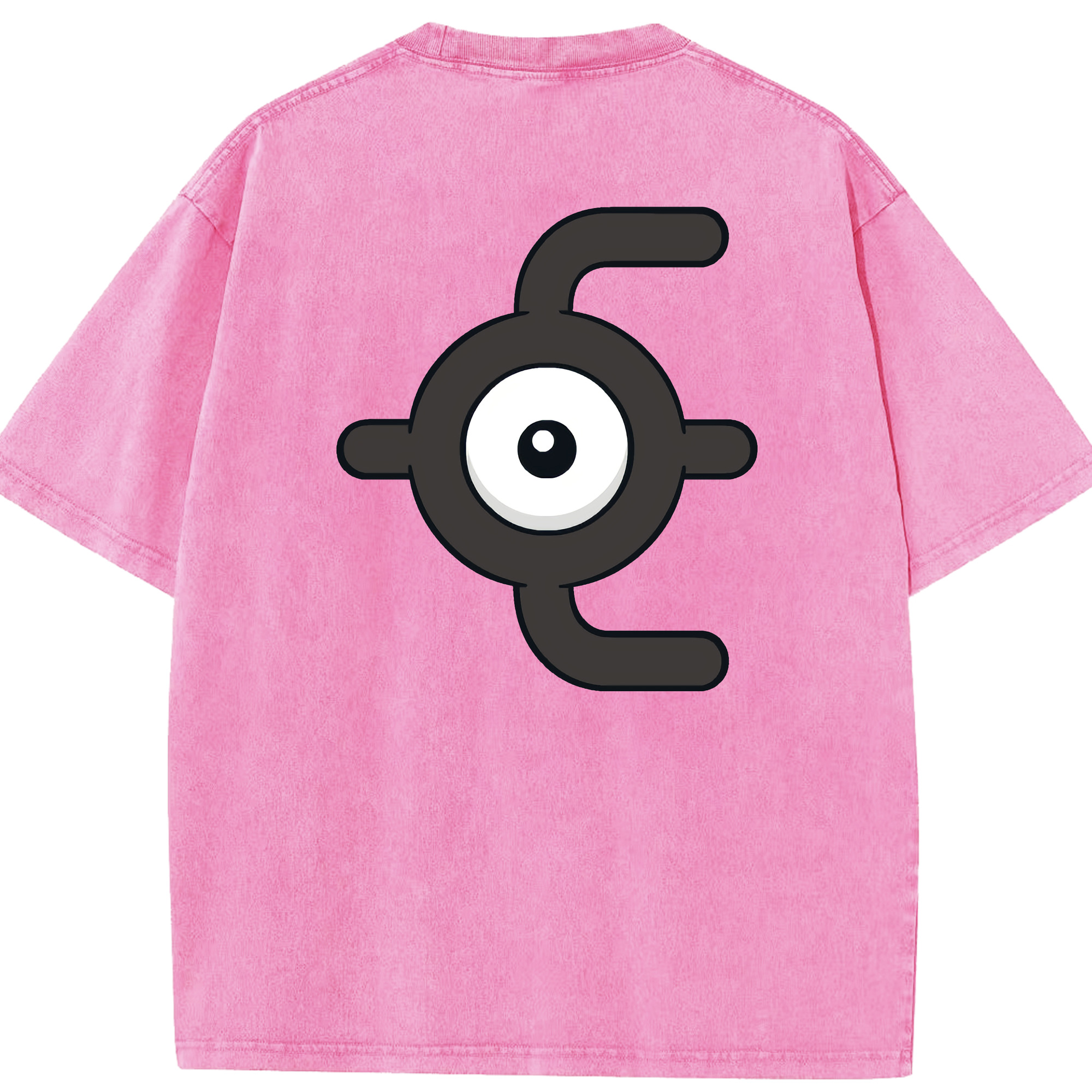 （画像用） ポケットモンスター Pokémon 綿100% ヴィンテージ風 半袖Tシャツ（背面プリント）